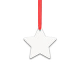 Aluminium Xmas Decoration - Double Sided - Star